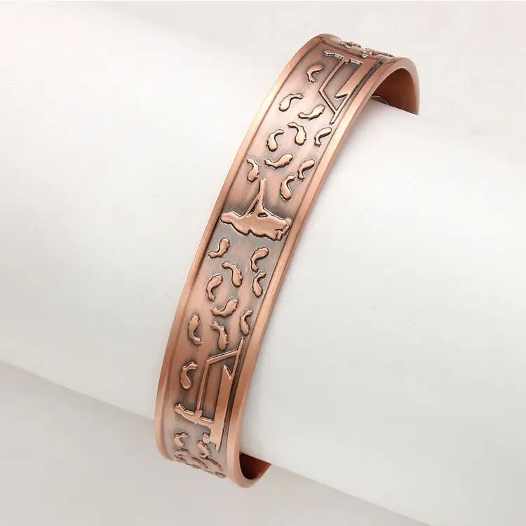 Fishing Copper Bracelet - Karoo Earth