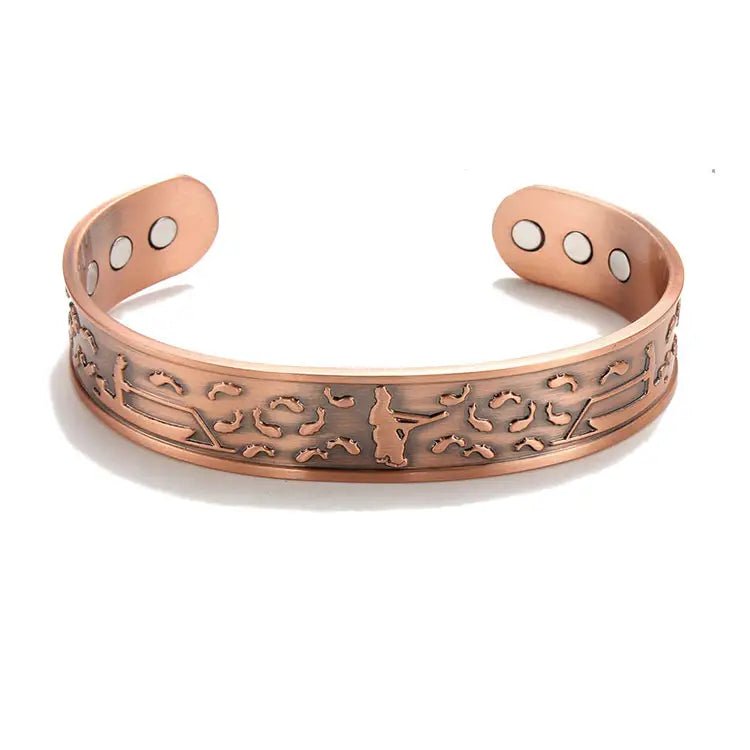 Fishing Copper Bracelet - Karoo Earth