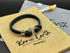 Green Nautical Shackle Bracelet - Karoo Earth