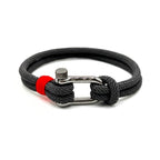 Grey Nautical Shackle Bracelet - Karoo Earth