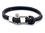 Grey Nautical Shackle Bracelet - Karoo Earth