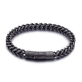 Gunmetal Stainless Steel Chain Bracelet - Karoo Earth