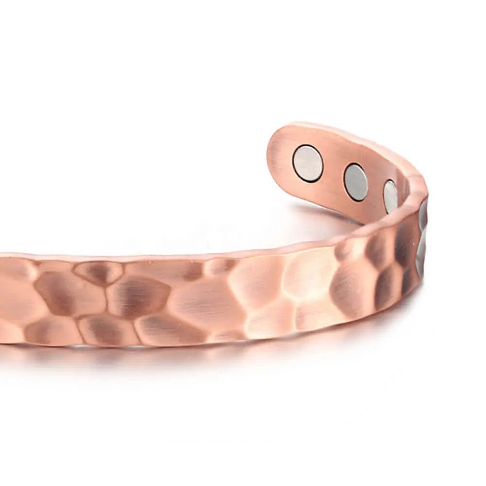 Hammered Copper Bracelet - Karoo Earth