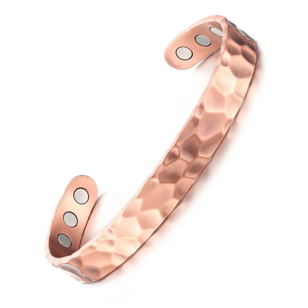 Hammered Copper Bracelet - Karoo Earth