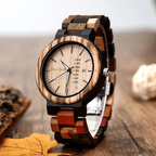 His and Hers Multi-wood Maple face Karoo Earth Wooden Watch Bundle - Karoo Earth