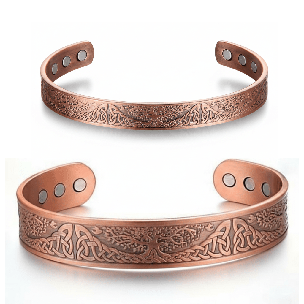 His and Hers Tree of Life Copper Bracelet Bundle - Karoo Earth