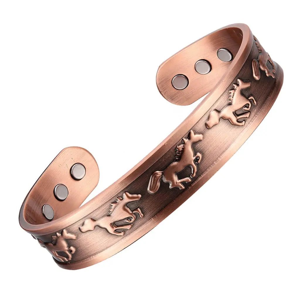 Horse Riding Copper Bracelet - Karoo Earth
