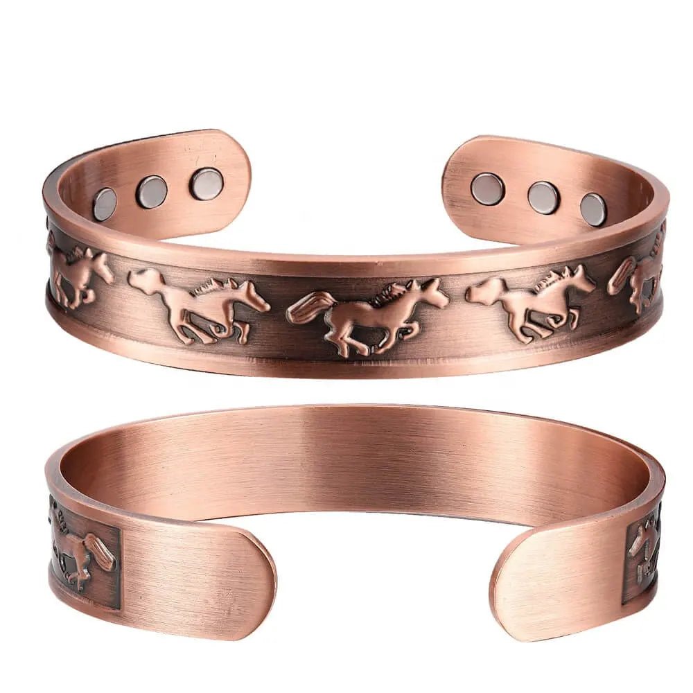 Horse Riding Copper Bracelet - Karoo Earth