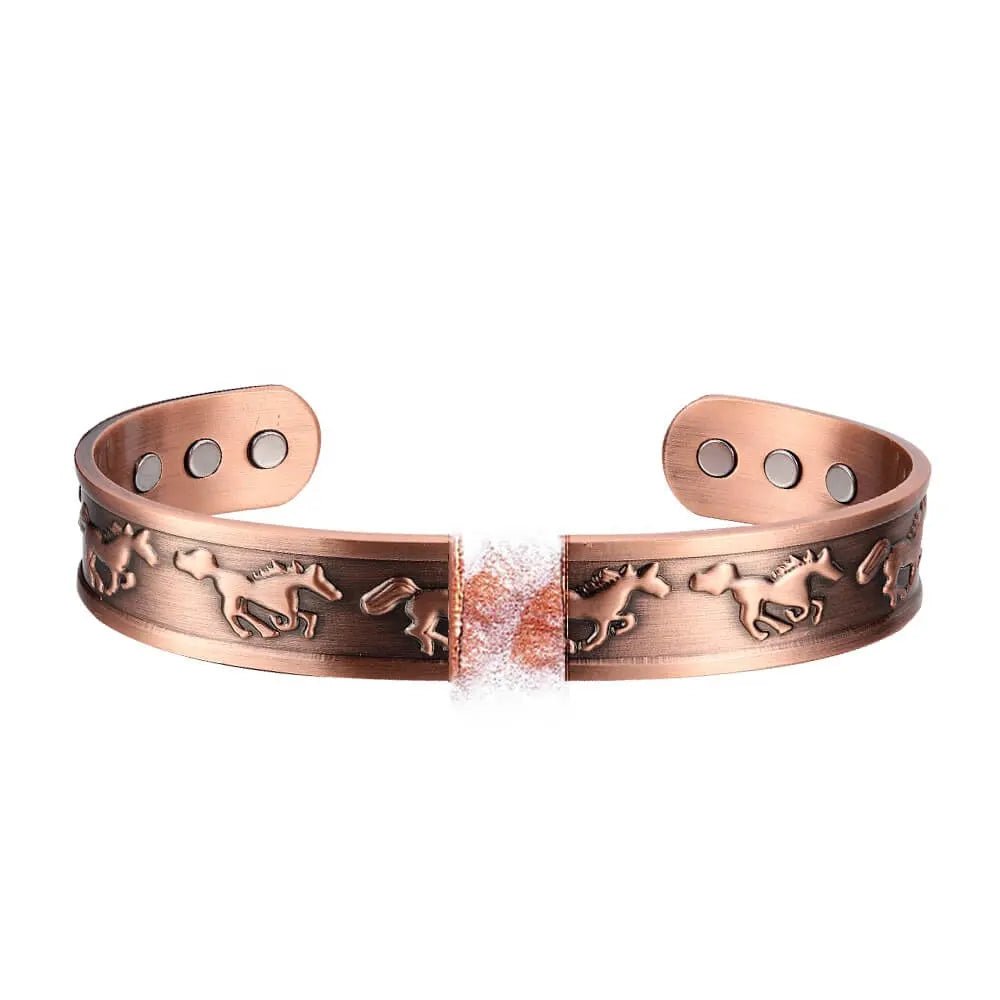 Horse Riding Copper Bracelet - Karoo Earth