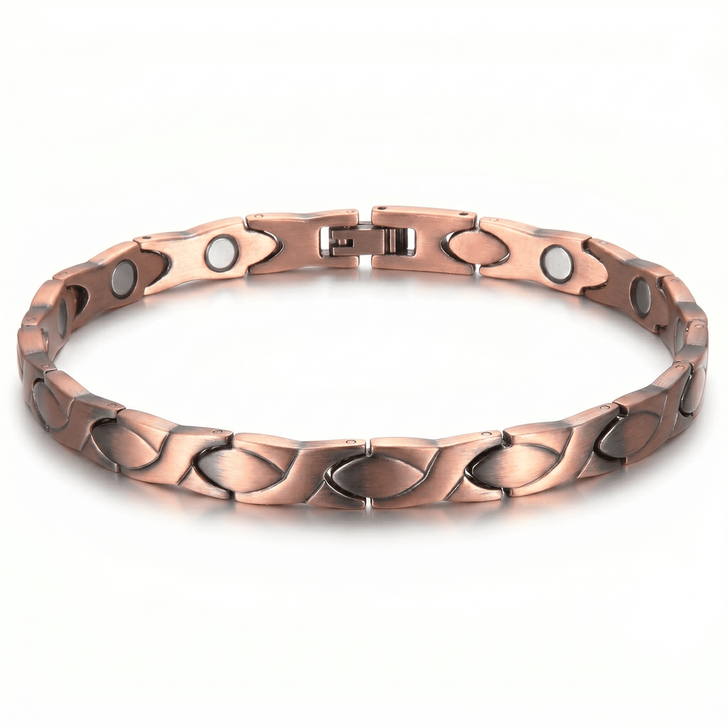 Inter - link Pure Copper Bracelet - Karoo Earth
