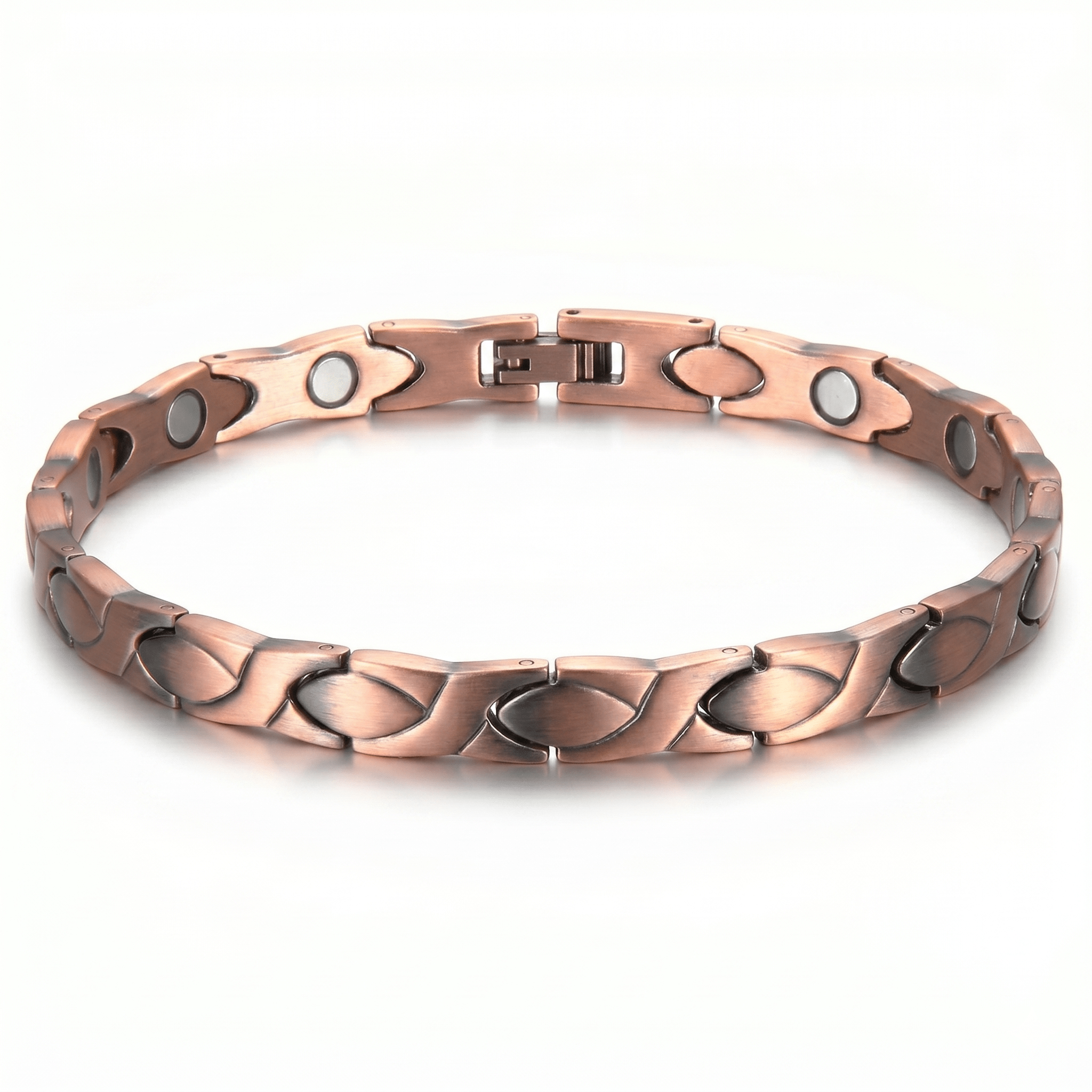 Inter - link Pure Copper Bracelet - Karoo Earth