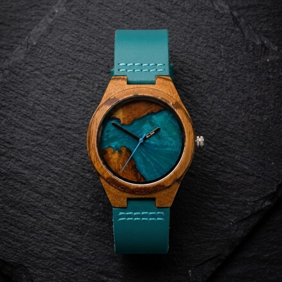 Karoo Earth Azure Men's Wooden Watch - Karoo Earth