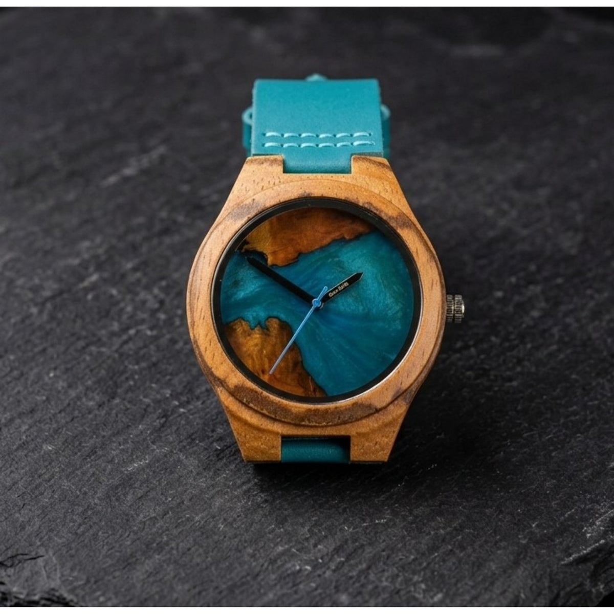 Karoo Earth Azure Men's Wooden Watch - Karoo Earth