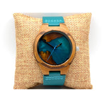 Karoo Earth Azure Men's Wooden Watch - Karoo Earth