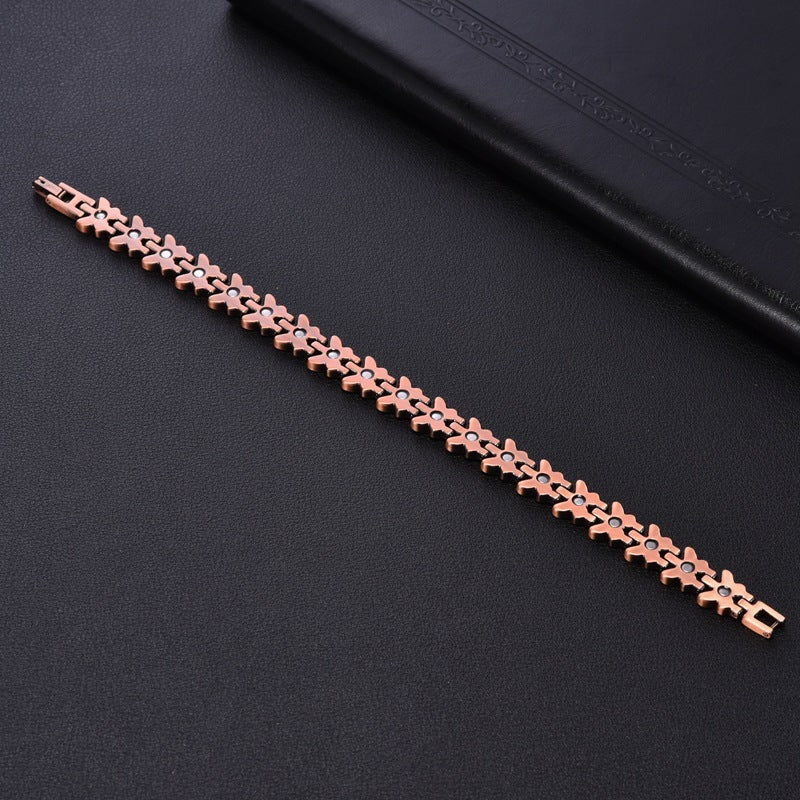 Ladies Butterfly Pure Copper Bio-Magnetic Bracelet - Karoo Earth