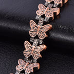 Ladies Butterfly Pure Copper Bio-Magnetic Bracelet - Karoo Earth