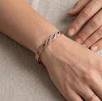Ladies Elegant Crystal Pure Copper Bracelet - Karoo Earth