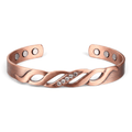 Ladies Elegant Crystal Pure Copper Bracelet - Karoo Earth