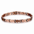 Ladies Interlink Pure Copper Magnetic Bracelet - Karoo Earth