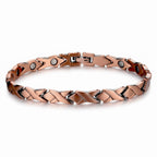 Ladies Interlink Pure Copper Magnetic Bracelet - Karoo Earth