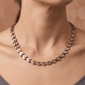 Ladies Powerful Copper Link Magnetic Necklace - Karoo Earth