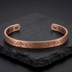 Ladies Vine engraved Pure Copper Bracelet - Karoo Earth