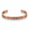 Ladies Vine engraved Pure Copper Bracelet - Karoo Earth