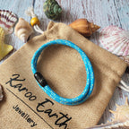 Light Blue Ensign Paracord Bracelet - Karoo Earth