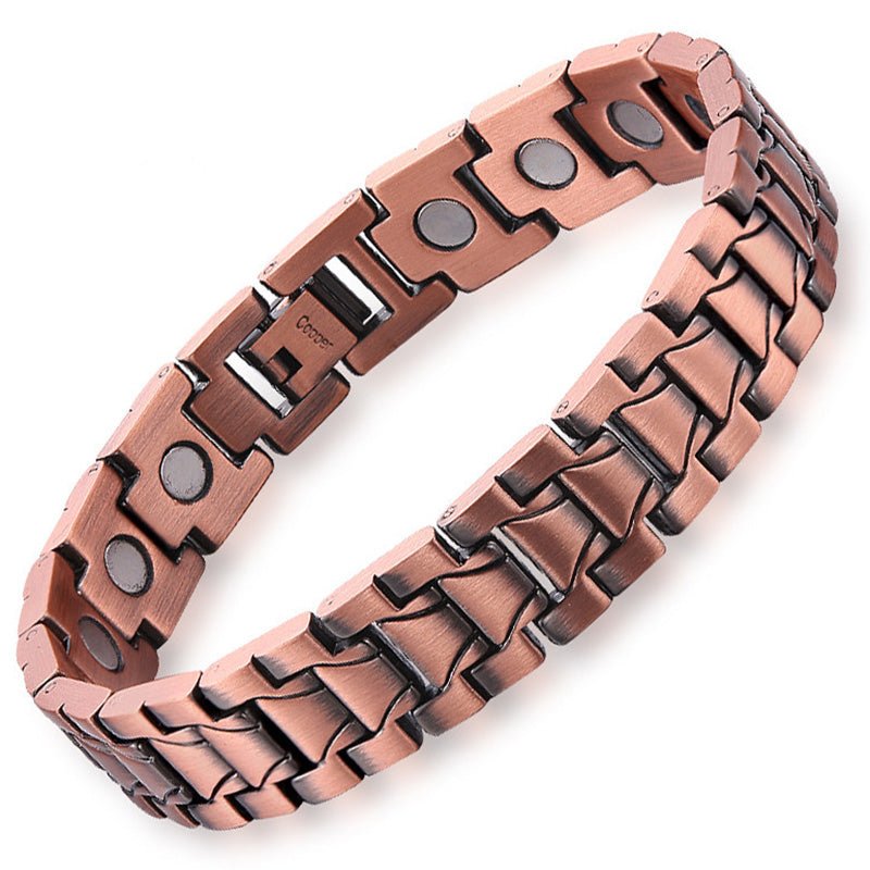 Link Copper Bracelet with Resizing Tool - Karoo Earth