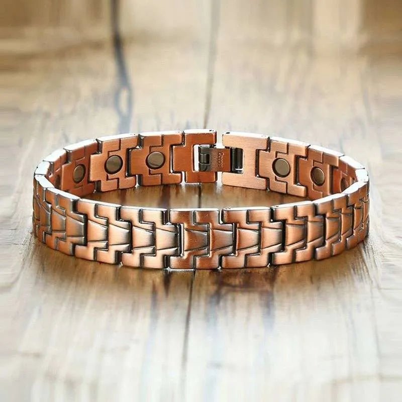 Link Copper Bracelet with Resizing Tool - Karoo Earth