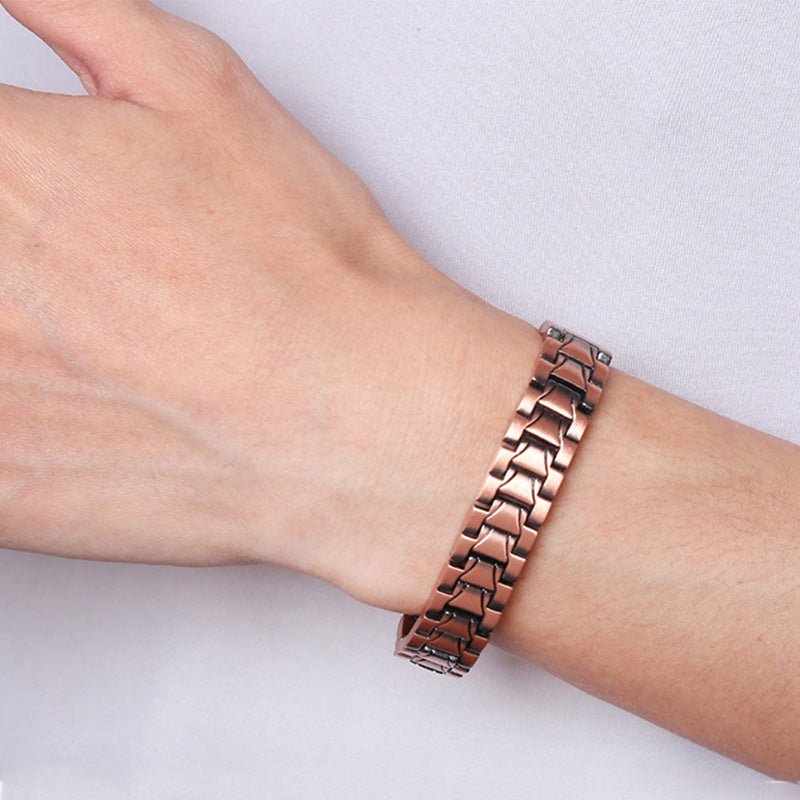 Link Copper Bracelet with Resizing Tool - Karoo Earth