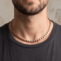 Men's Powerful Copper Link Bio-Magnetic Necklace - Karoo Earth