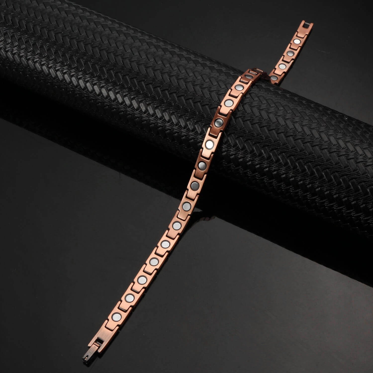 Narrow Link Pure Copper Bracelet - Karoo Earth