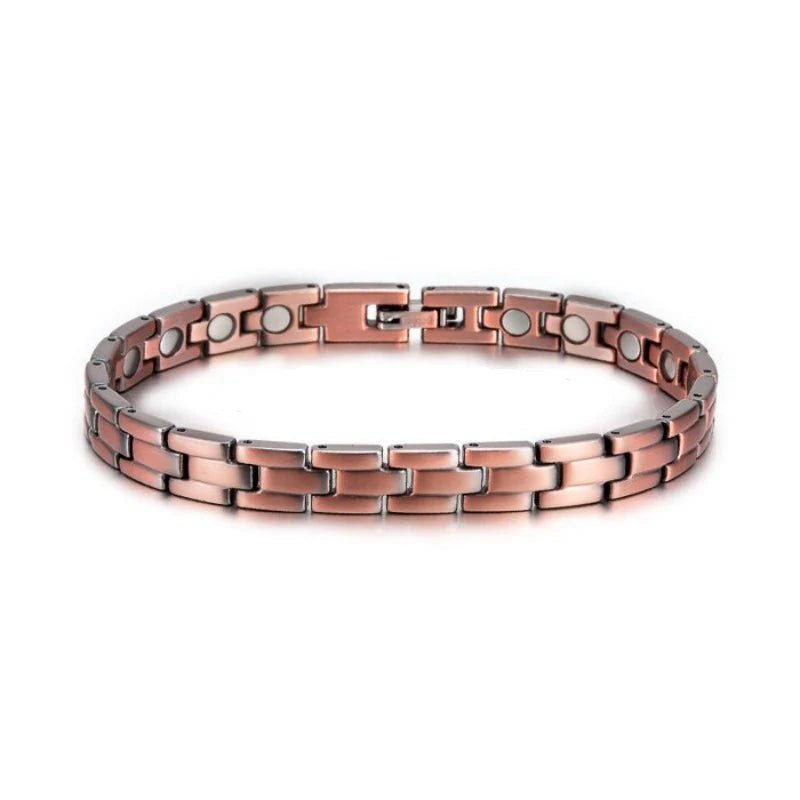 Narrow Link Pure Copper Bracelet - Karoo Earth
