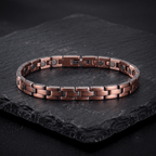 Narrow Link Pure Copper Bracelet - Karoo Earth