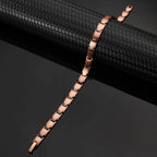 Narrow Link Pure Copper Bracelet - Karoo Earth
