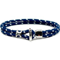 Navy Blue Minimalist Rope Bracelet - Karoo Earth