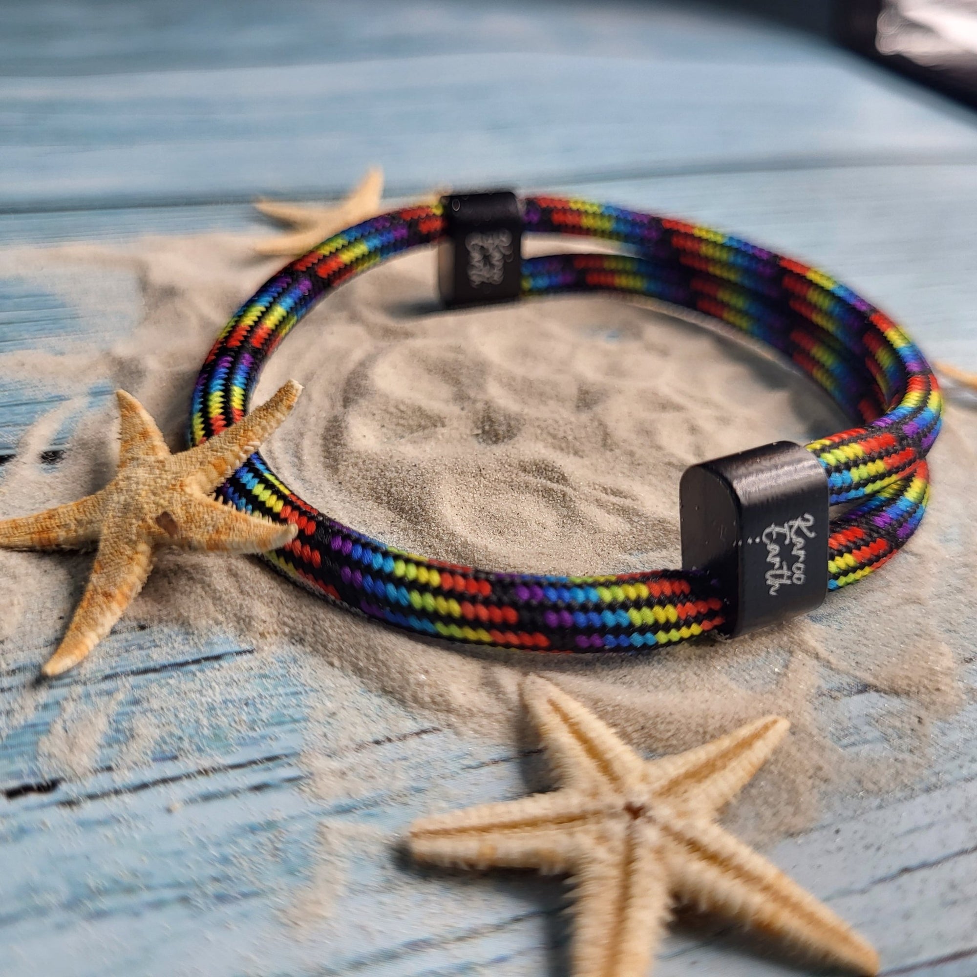 Neon Karoo Earth Rope Adjustable Paracord Bracelet - Karoo Earth