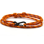 Neon Orange Carabiner Bracelet - Karoo Earth