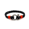Orange Detail Nautical Shackle Bracelet - Karoo Earth