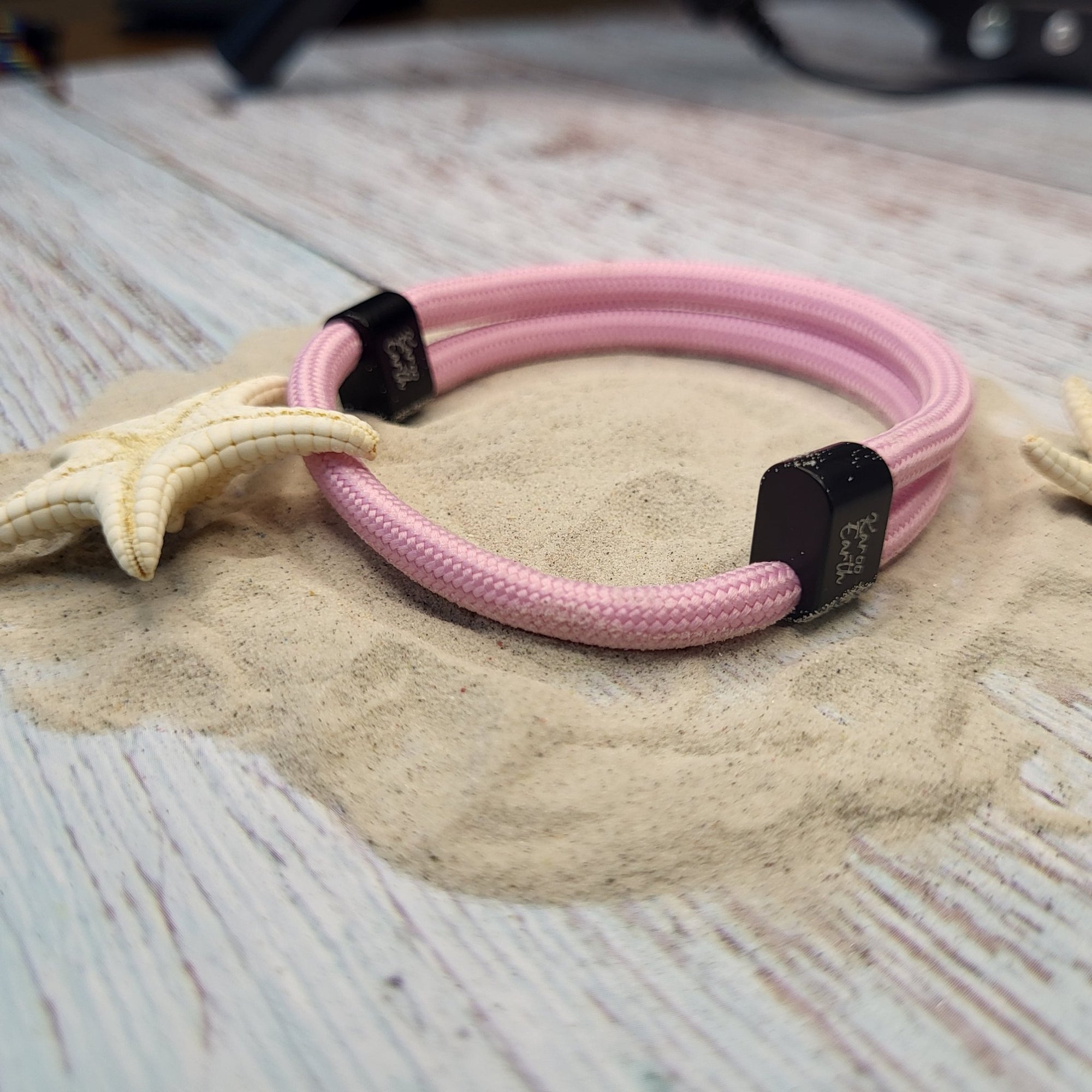 Pink Karoo Earth Rope Adjustable Paracord Bracelet - Karoo Earth