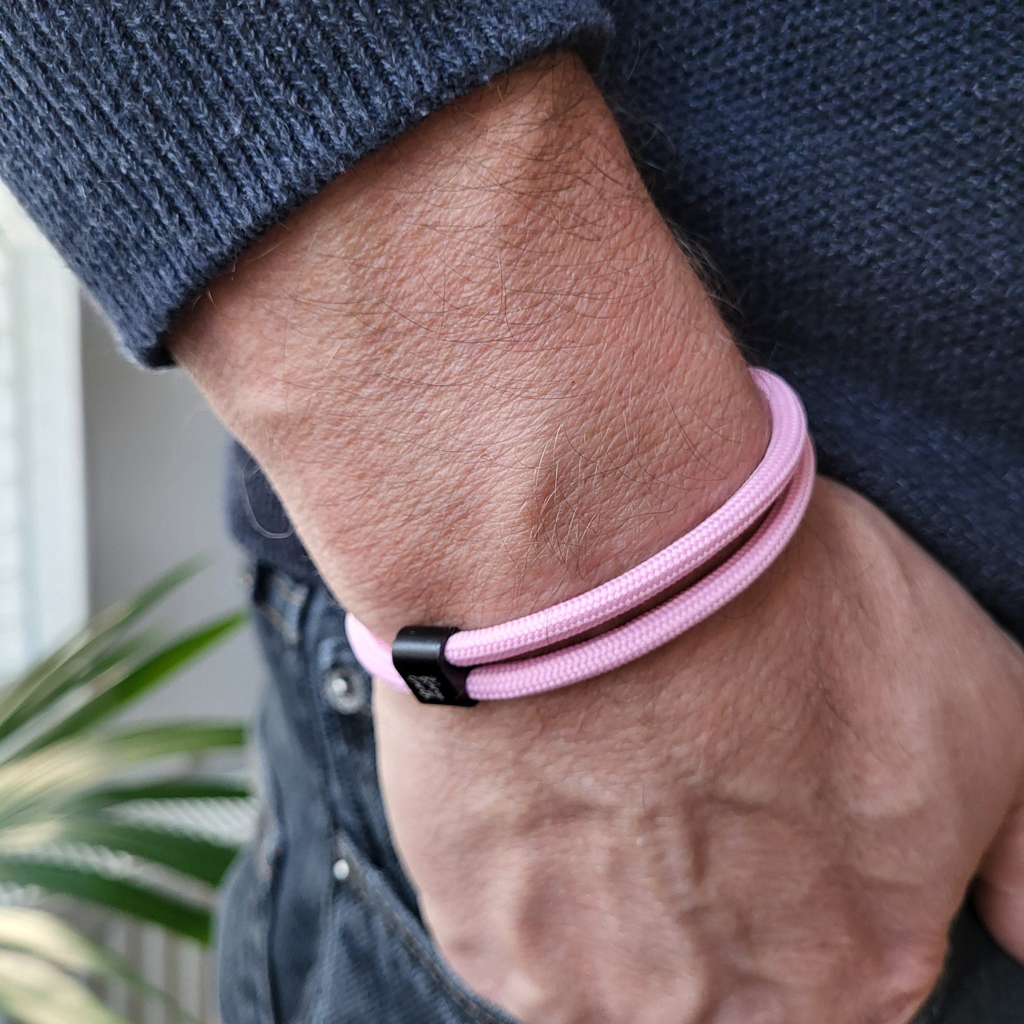 Pink Karoo Earth Rope Adjustable Paracord Bracelet - Karoo Earth