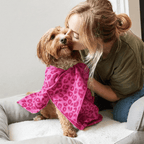 Pink Leopard Quick Dry Dog Towel - Karoo Earth