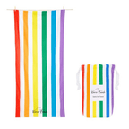 Rainbow Microfibre Beach Towel - Karoo Earth