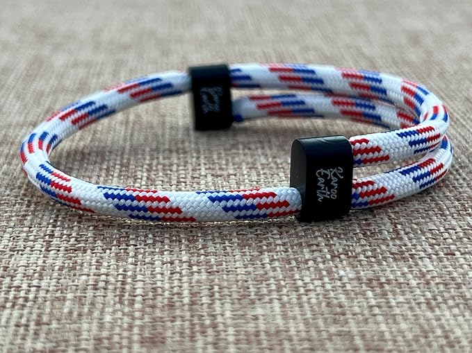 Red White & Blue Karoo Earth Paracord Bracelet - Karoo Earth