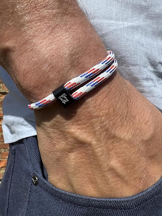 Red White & Blue Karoo Earth Paracord Bracelet - Karoo Earth
