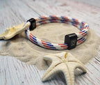 Red White & Blue Karoo Earth Paracord Bracelet - Karoo Earth