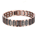 Retro Cross Link Pure Copper Bracelet - Karoo Earth
