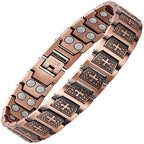 Retro Cross Link Pure Copper Bracelet - Karoo Earth