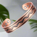 River Design Copper Bracelet - Karoo Earth